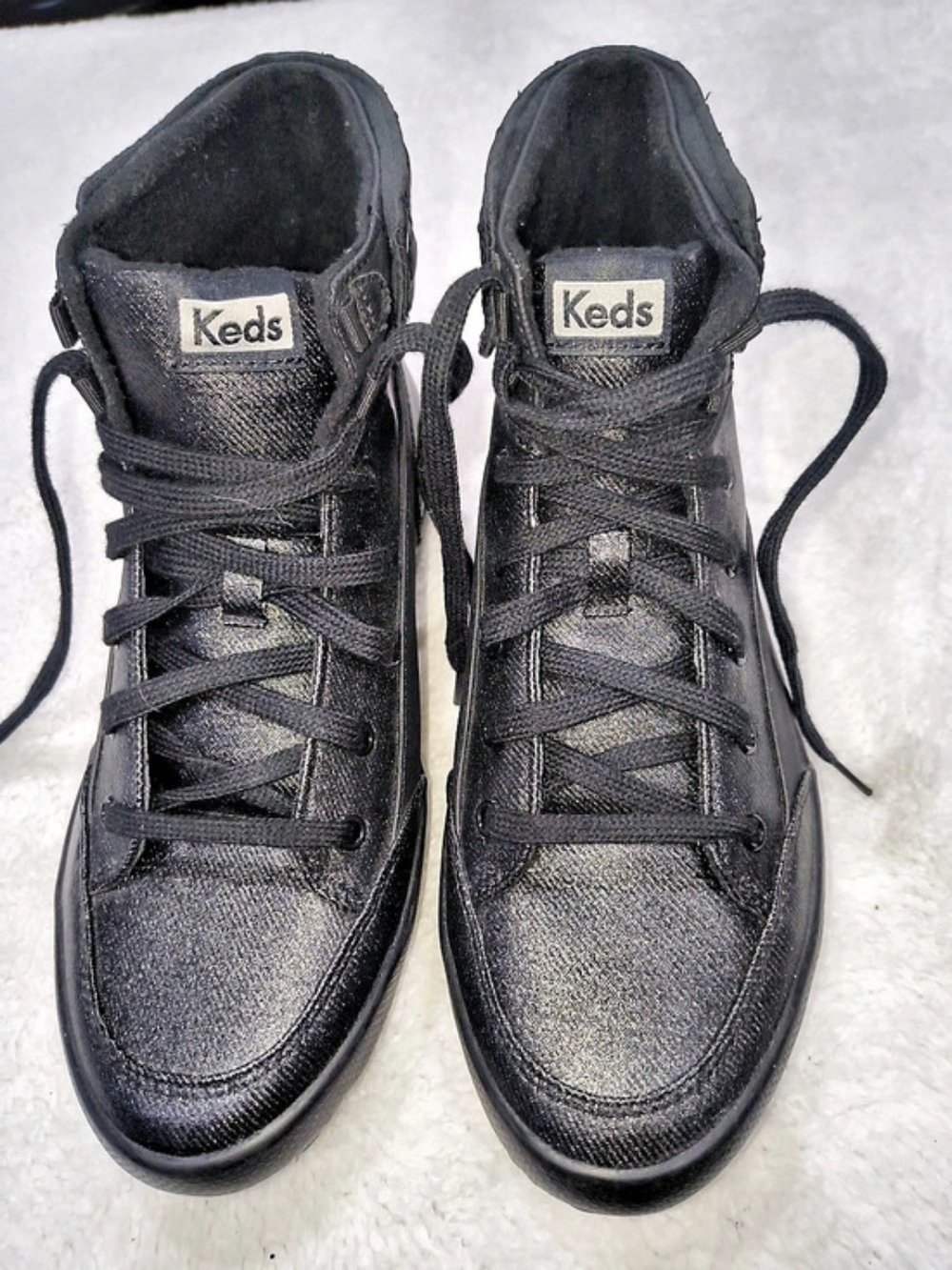 Keds Scout Boot Black High-Top Sneakers Size 9